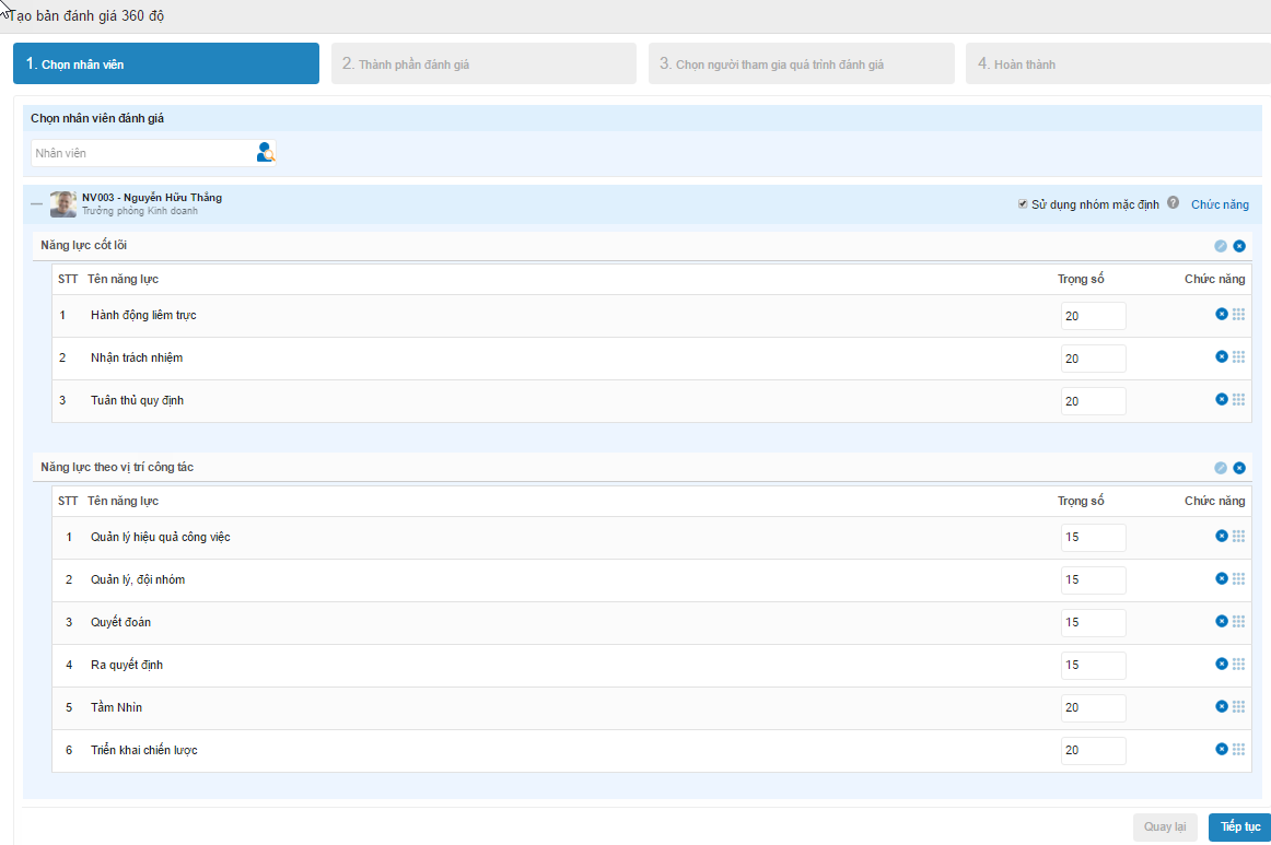 Hướng dẫn sử dụng đánh giá 360 độ trên iHCM Hướng dẫn sử dụng đánh giá 360 độ trên iHCM