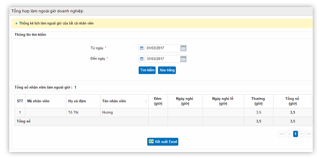 Hướng dẫn sử dụng tính năng quản lý thời gian trên phần mềm iHCM