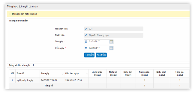 Hướng dẫn sử dụng tính năng quản lý thời gian trên phần mềm iHCM