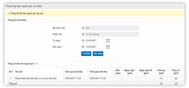 Hướng dẫn sử dụng tính năng quản lý thời gian trên phần mềm iHCM