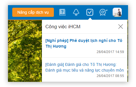 Hướng dẫn sử dụng tính năng quản lý thời gian trên phần mềm iHCM