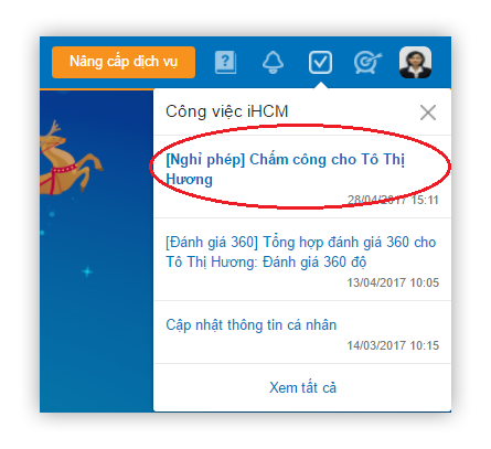 Hướng dẫn sử dụng tính năng quản lý thời gian trên phần mềm iHCM