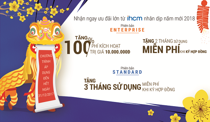 MÓN QUÀ TRAO TAY - NHẬN NGAY ƯU ĐÃI LỚN TỪ iHCM NHÂN DỊP NĂM MỚI 2018