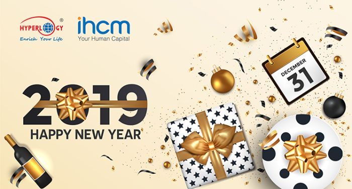 Hyperlogy | iHCM Chúc mừng Năm mới và Thông báo Lịch Nghỉ Tết Dương lịch 2019